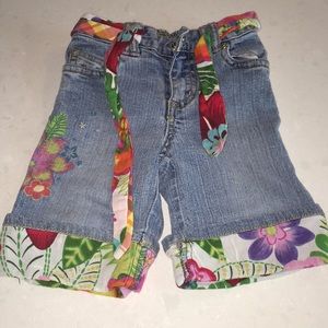 Children’s place tropical pants ❤️💚🧡